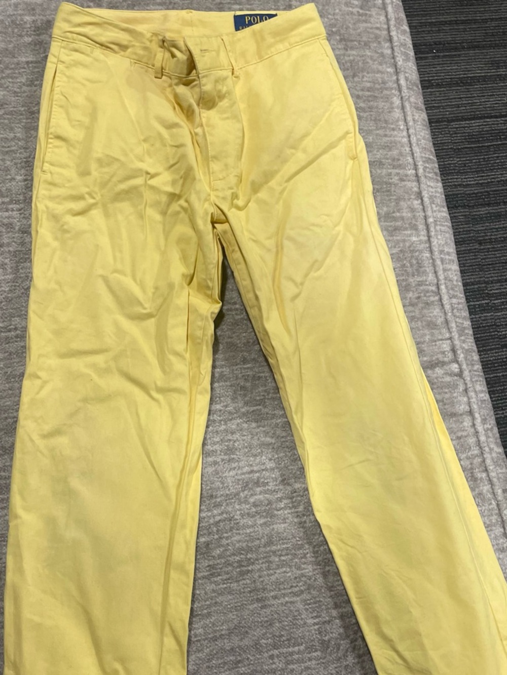 Polo Ralph Lauren Yellow Chino Pants